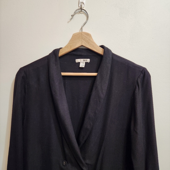 Amuse Society Blazin Black Long Sleeve Dress Size Small - Picture 6 of 8